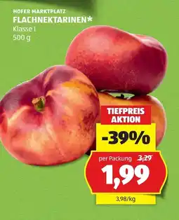 Hofer Hofer marktplatz flachnektarinen Angebot