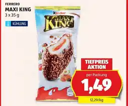 Hofer Ferrero maxi king Angebot