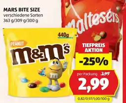 Hofer Mars bite size Angebot