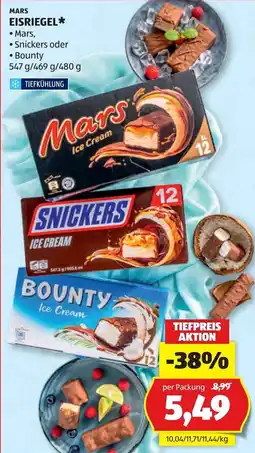 Hofer Mars eisriegel Angebot