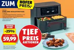 Hofer Ambiano combi zone heissluftfritteuse Angebot