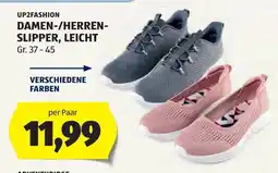 Hofer Up2fashion damen-/herren- slipper, leicht Angebot