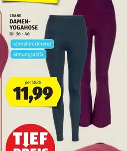 Hofer Crane damen- yogahose Angebot