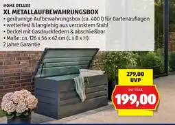 Hofer Home deluxe xl metallaufbewahrungsbox Angebot