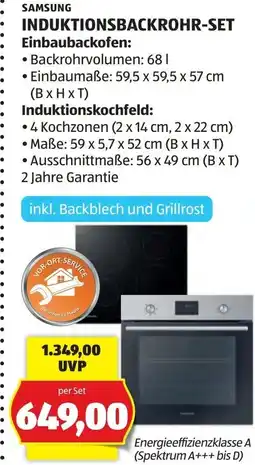 Hofer Induktionsbackrohr-set Angebot