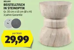Hofer Beistelltisch in steinoptik Angebot