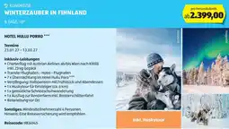 Hofer Winterzauber in finnland Angebot