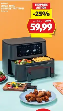 Hofer Ambiano combi zone heissluftfritteuse Angebot