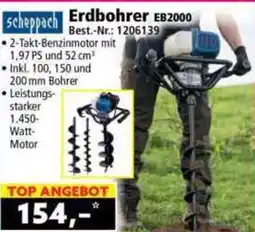 Norma Scheppach Erdbohrer EB2000 Angebot