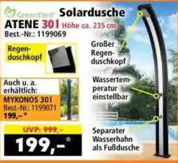 Norma GreenYard Solardusche ATENE Angebot