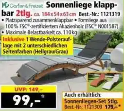 Norma Garten & frezet sonnenliege klapp- bar Angebot