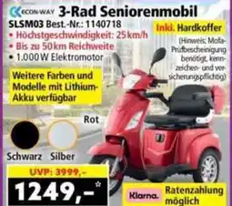 Norma ECONWAY 3-Rad Seniorenmobil SLSM03 Best.-Nr.: 1140718 Angebot