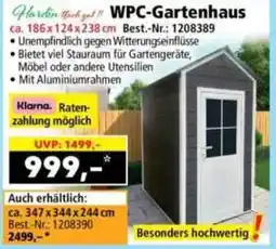 Norma Hardin Hayat WPC-Gartenhaus Angebot