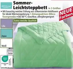 Norma Sommer- Leichtsteppbett in 3 Größen Angebot