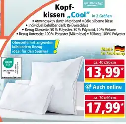Norma Kopf- kissen cool Angebot