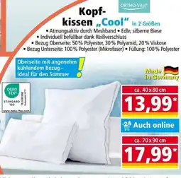 Norma Kopf- kissen Cool Angebot