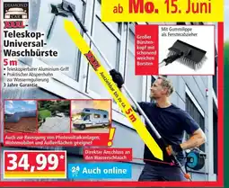 Norma Teleskop- Universal- Waschbürste Angebot