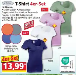 Norma Elle Nor T-Shirt 4er-Set Angebot