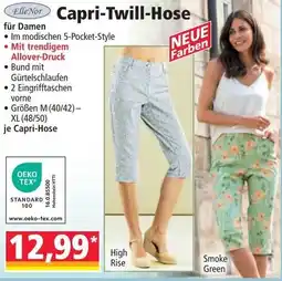 Norma Capri-Twill-Hose Angebot