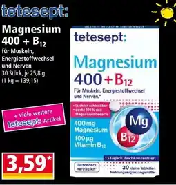 Norma Magnesium 400+ B12 Angebot