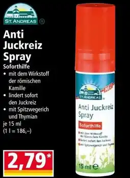Norma Anti Juckreiz Spray Angebot