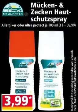 Norma Mücken- & Zecken Haut- schutzspray Angebot