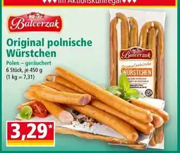 Norma Original polnische Würstchen Angebot
