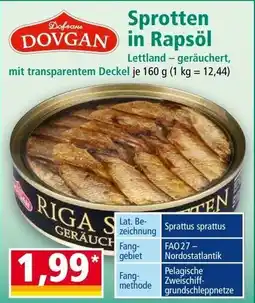Norma Sprotten in Rapsöl Angebot