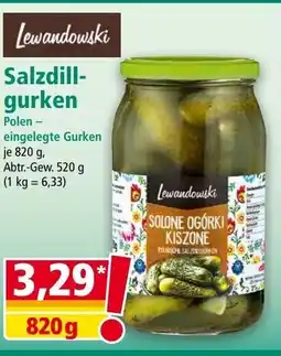 Norma Salzdill- gurken Angebot