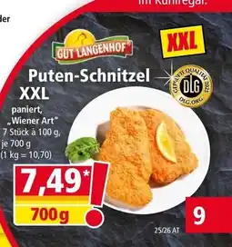 Norma Puten-Schnitzel Angebot