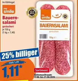 Norma Bauern- salami Angebot