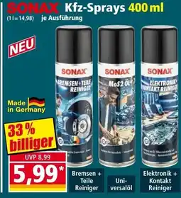 Norma Kfz-Sprays Angebot