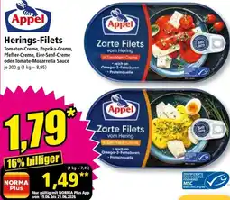 Norma Herings-Filets Angebot