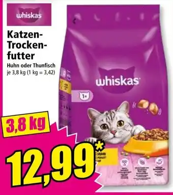 Norma Katzen- Trocken- futter Angebot