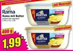 Norma Rama mit Butter Angebot
