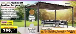 Norma CHILLROI Aluminium- Pavillon Pergola Angebot
