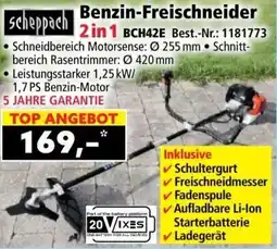 Norma Scheppach Benzin-Freischneider Angebot