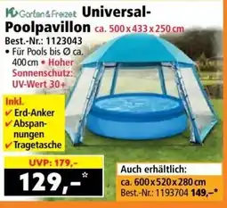 Norma Garten & Freizeit Universal- Poolpavillon Angebot