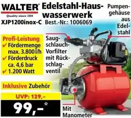 Norma WALTER Edelstahl-Haus- wasserwerk Angebot