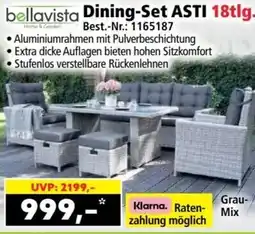 Norma bellavista Dining-Set ASTI 18tlg. Angebot