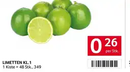 Transgourmet Limetten kl.1 Angebot