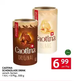 Transgourmet Caotina schokolade drink Angebot