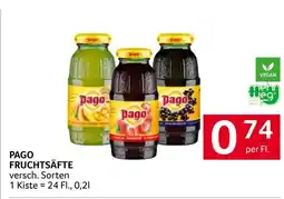Transgourmet Pago fruchtsäfte Angebot