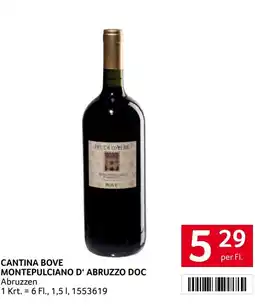 Transgourmet Cantina bove montepulciano d'abruzzo doc Angebot