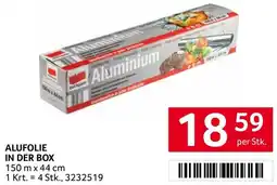 Transgourmet Alufolie in der box Angebot