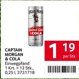 Transgourmet Captain morgan & cola Angebot