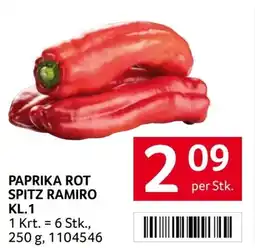 Transgourmet Paprika rot spitz ramiro Angebot