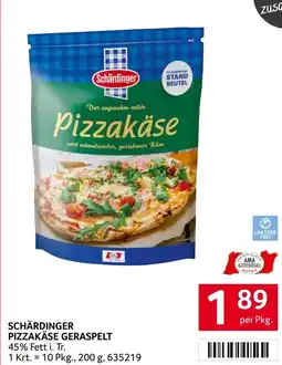 Transgourmet Schärdinger pizzakäse geraspelt Angebot