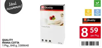 Transgourmet Quality panna cotta Angebot