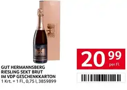 Transgourmet Gut hermannsberg riesling sekt brut im vdp geschenkkarton Angebot